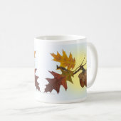 Eichel-und Eichen-Blätter Kaffeetasse (VorderseiteRechts)