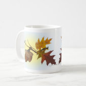Eichel-und Eichen-Blätter Kaffeetasse (Vorderseite Links)
