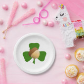 Eichel-und Kleeblatt-PapierTeller Pappteller (Party)