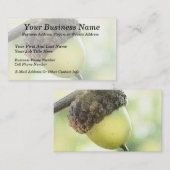 Eichel Visitenkarte (Vorne/Hinten)