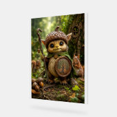 Eichelhüter Süßes Waldmonster Acrylschild (Winkel)