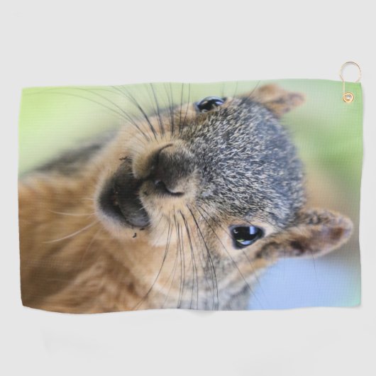 Eichelmagnet Golfhandtuch (Horizontal)