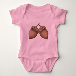 Eicheln Baby Strampler