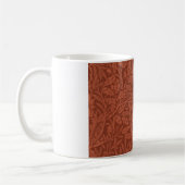Eicheln und Eichenblätter (von William Morris) Kaffeetasse (Links)