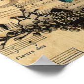 Eichelturm aus tropischem Seepferd Poster (Ecke)