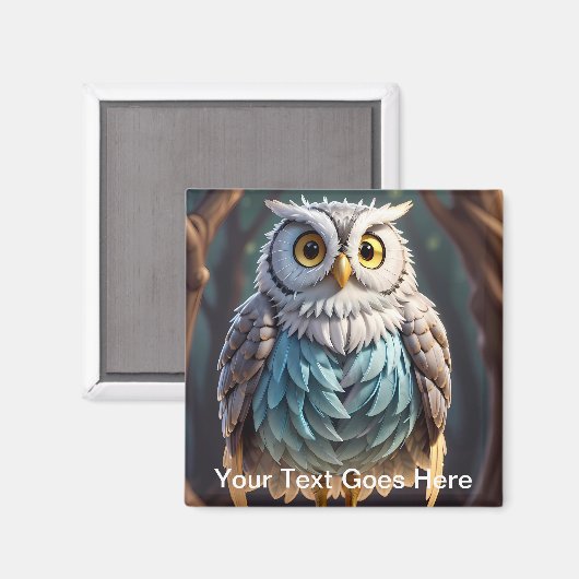 Eichelwege übersehen den Kühlschrank Magnet (Vorderseite/Rückseite)