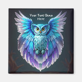 Eichelwege übersehen den Kühlschrank Magnet (Vorne)