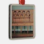 Eichen-Aufbereiter Silbernes Ornament (Rechts)