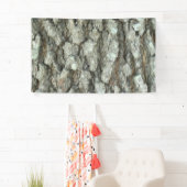 Eichen-Baum-Barken-wirkliche hölzerne Banner (Insitu)