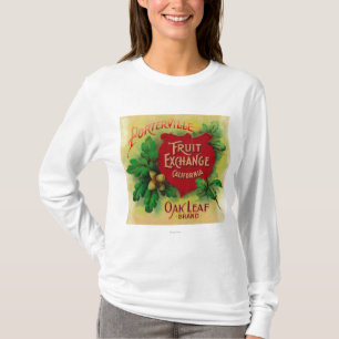Eichen-Blatt orange LabelPorterville, CA T-Shirt