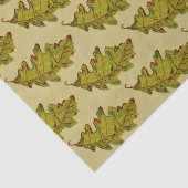 Eichen-Blatt-Seidenpapier Seidenpapier (Ausschnitt)