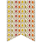 Eichen Blätter und Acorns Herbsthochzeit maßgeschn Wimpelkette (Zweite Fahne)