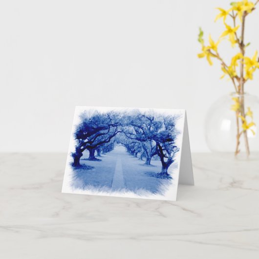 Eichen-Gasse Karte (Gelbe Blume)