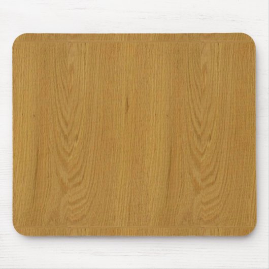 EICHEN-HOLZ-Endkauf FREIER RAUM blanc blanche + Mousepad (Vorne)