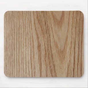 Eichen-Holz-Korn-Blick Mousepad