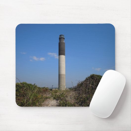 Eichen-Insel-Leuchtturm, North Carolina Mousepad (Mit Mouse)