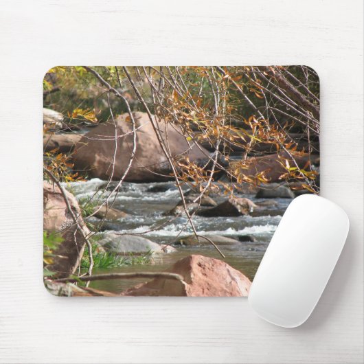 Eichen-Nebenfluss Mousepad (Mit Mouse)