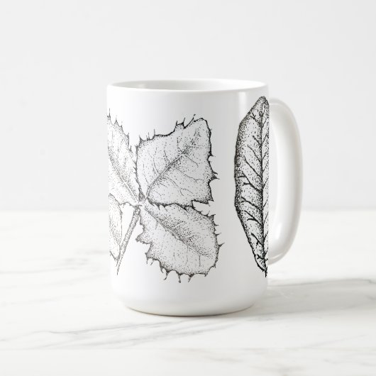 Eichen-Niederlassung Kaffeetasse (VorderseiteRechts)