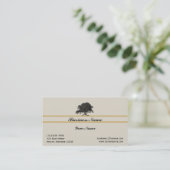 Eichen-Plantage in der GoldVisitenkarte Visitenkarte (Stehend Vorderseite)