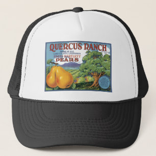 Eichen-Ranch-Bartlettbirnen-Birnen Truckerkappe