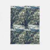 Eichen-Spur Fleecedecke (Vorderseite)