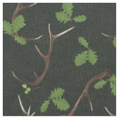 Eichen und Antler Stoff (Nahaufnahme)