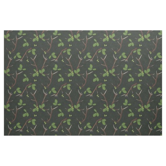 Eichen und Antler Stoff (Fat Quarter (45,7 x 55,9 cm))