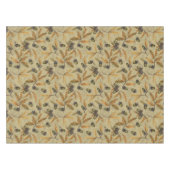 Eichen und Eichen-Blätter auf Ekru Tischdecke (Vorderseite (Horizontal))