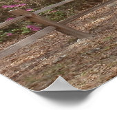 Eichen und Spanischer Moos Poster (Ecke)