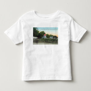 Eichen-Waldungs-Landhaus SceneEl Verano, CA Kleinkind T-shirt