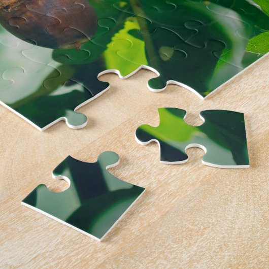 Eichenäste mit Eicheln Puzzle (Seite)