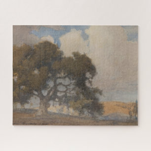 Eichenbaum (1910) – Majestätische Vintage-Aquarell Puzzle