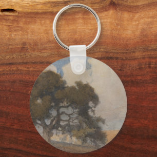 Eichenbaum (1910) - Majestic Vintag Watercolor Schlüsselanhänger