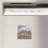 Eichenbaum-Anwesen Magnet (In Situ (Geschirrspüler))