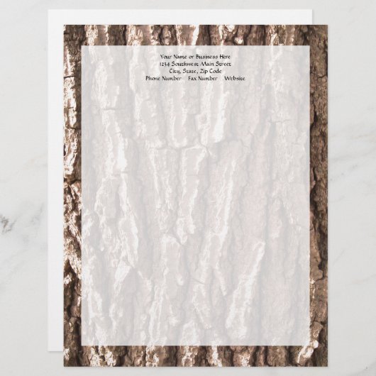 Eichenbaum Briefkopf (Vorne/Hinten)