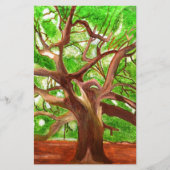 Eichenbaum Briefpapier (Vorderseite)