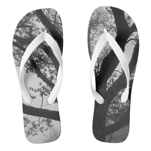 Eichenbaum Flip Flops Schuhe Badesandalen (Fußbett)