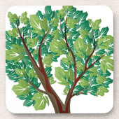 Eichenbaum Getränkeuntersetzer (Vorderseite)