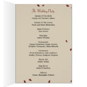 Eichenbaum-Hochzeitskarte (Innen (Rechts))