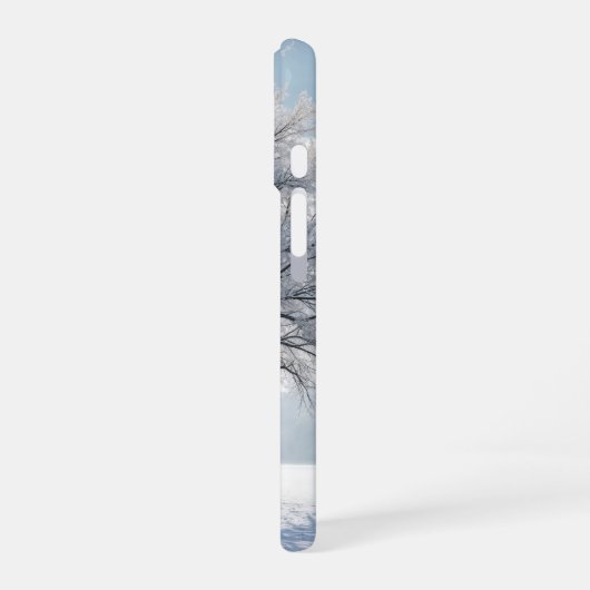 Eichenbaum in zwei Jahreszeiten iPhone 16 Hülle (Linke Seite)