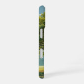 Eichenbaum in zwei Jahreszeiten iPhone 16 Hülle (Rechte Seite)