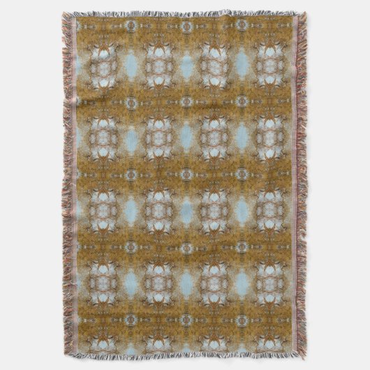 Eichenbaum mit fallendem Blattwerk im Park der Tau Decke (Vorderseite Vertikal)