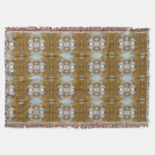 Eichenbaum mit fallendem Blattwerk im Park der Tau Decke (Vorderseite)