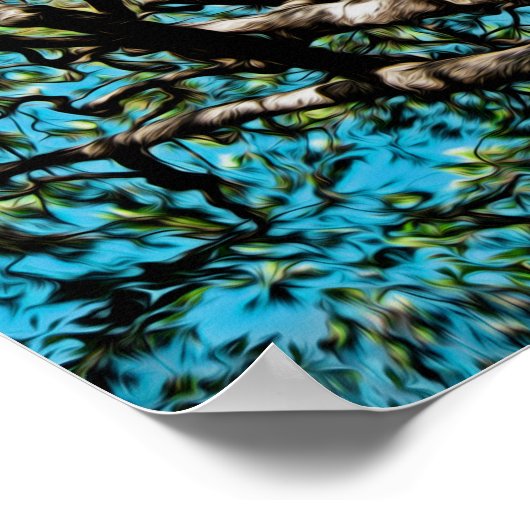 Eichenbaum Poster (Ecke)