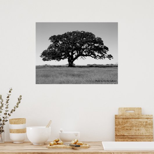 Eichenbaum Poster (Küche)