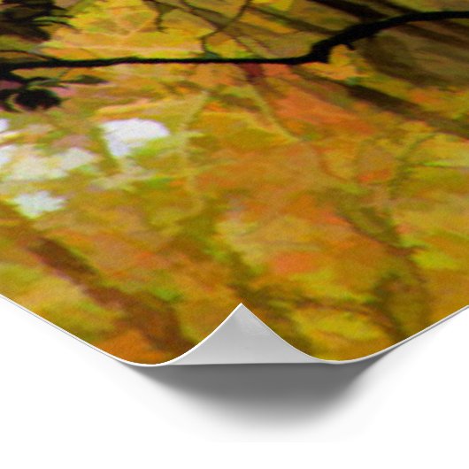 Eichenbaum Poster (Ecke)