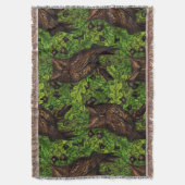 Eichenbäume, grün und braun decke (Vorderseite Vertikal)