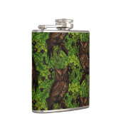 Eichenbäume, grün und braun flachmann (Rechts)