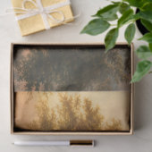 Eichenbäume in einer Waldlandschaft (Waldlandschaf Seidenpapier (Geschenk)