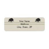 Eichenbaumplantage auf Wiese Green (Vorne)